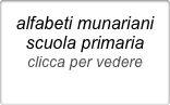 alfabeti munariani
scuola primaria
clicca per vedere